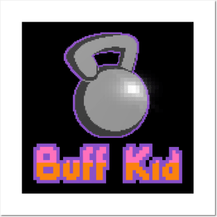 Buff Kid 8-Bit #1 Posters and Art